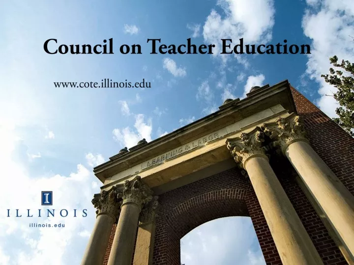 council on teacher education