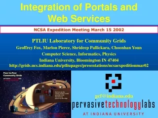 Integration of Portals and  Web Services