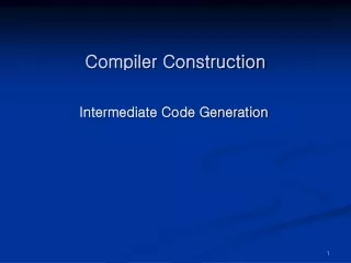 Compiler Construction