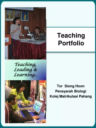 Teaching Portfolio