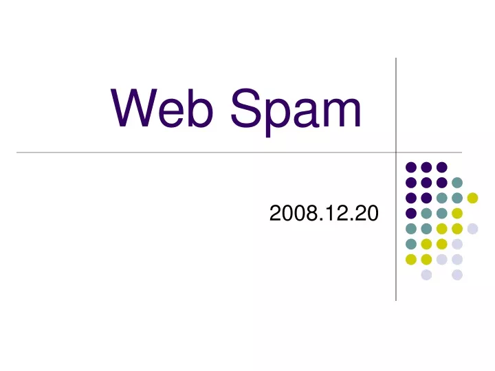 web spam
