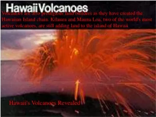 Hawaii's Volcanoes Revealed
