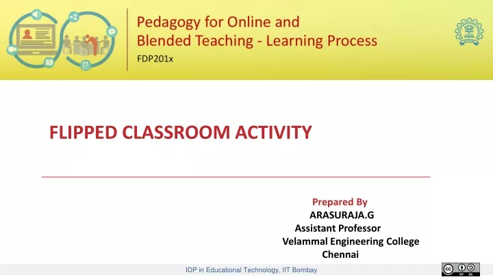 flipped classroom activity prepared by arasuraja