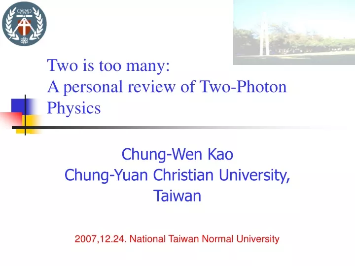 chung wen kao chung yuan christian university taiwan