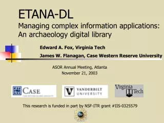ETANA-DL Managing complex information applications:  An archaeology digital library