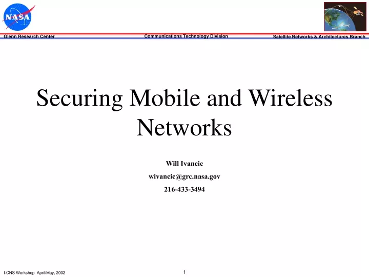 securing mobile and wireless networks