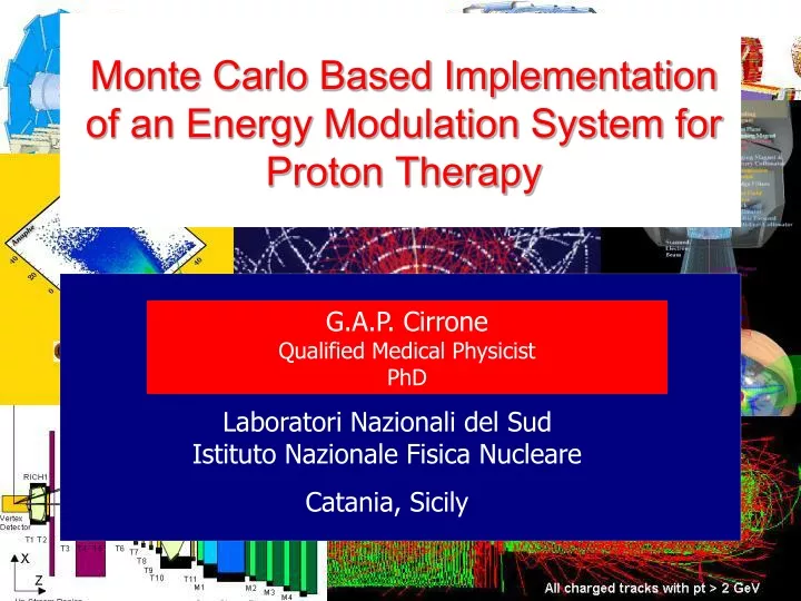monte carlo based implementation of an energy