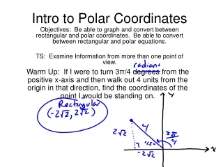 Intro to Polar Coordinates