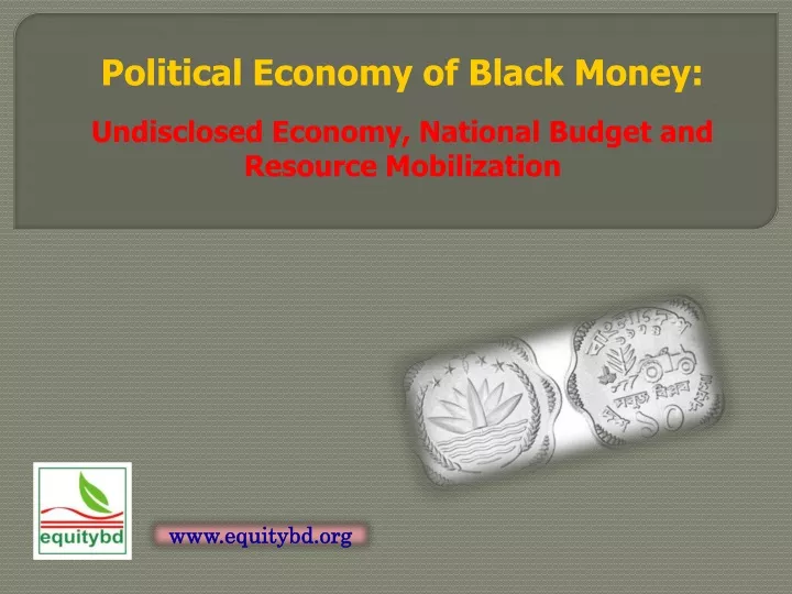 political economy of black money undisclosed