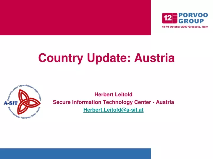country update austria