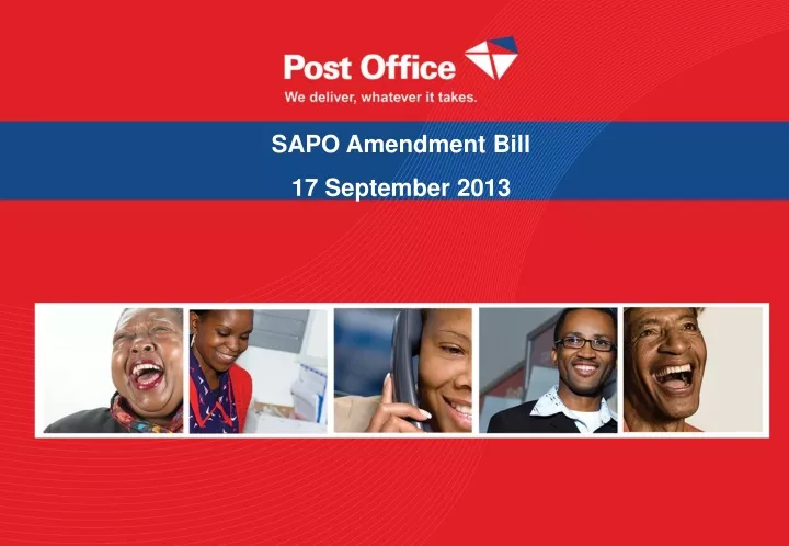 sapo amendment bill 17 september 2013