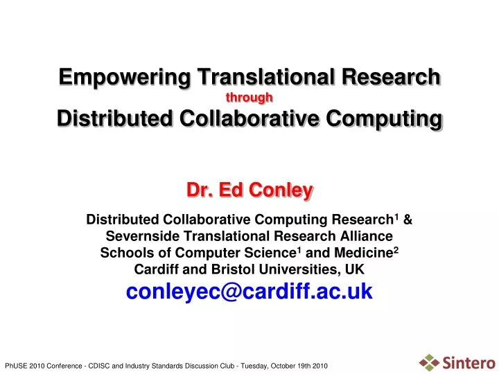 empowering translational research through