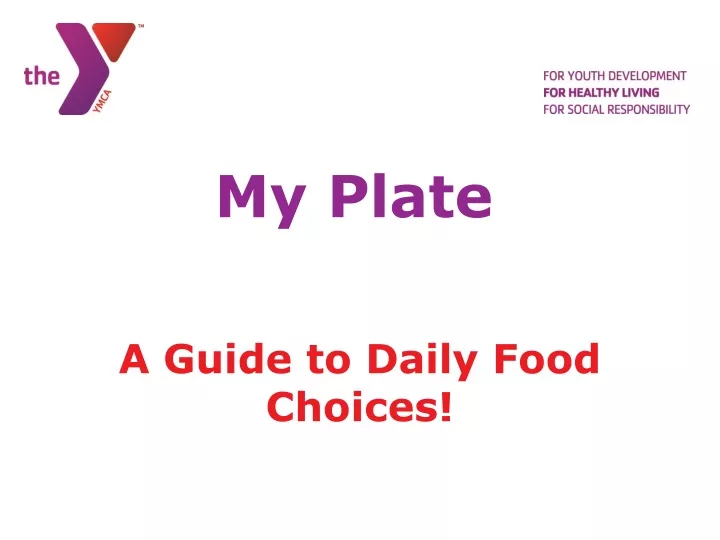 my plate