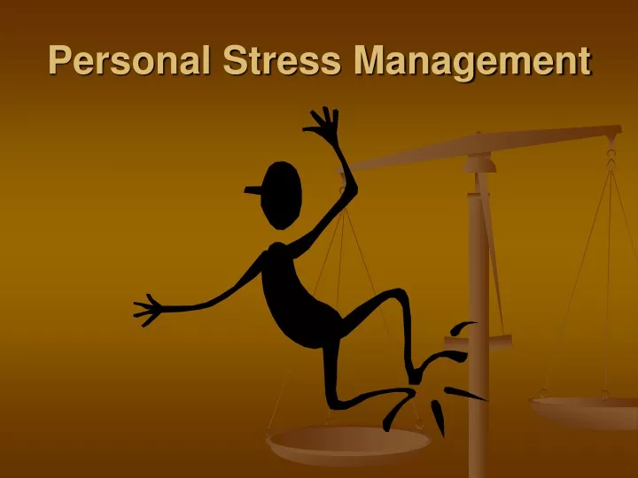 personal stress management