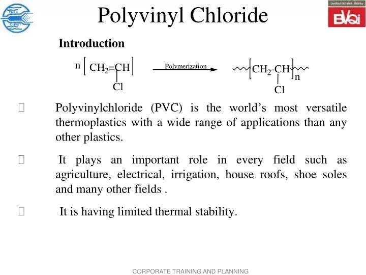polyvinyl chloride