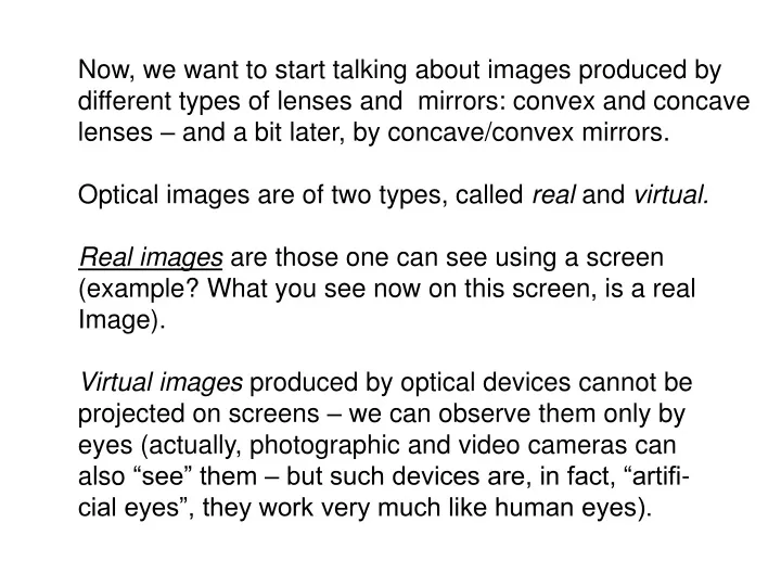 now we want to start talking about images