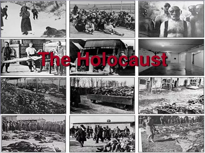 the holocaust