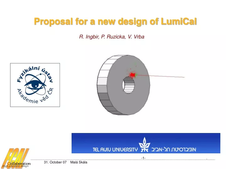 proposal for a new design of lumical