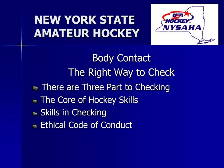 new york state amateur hockey