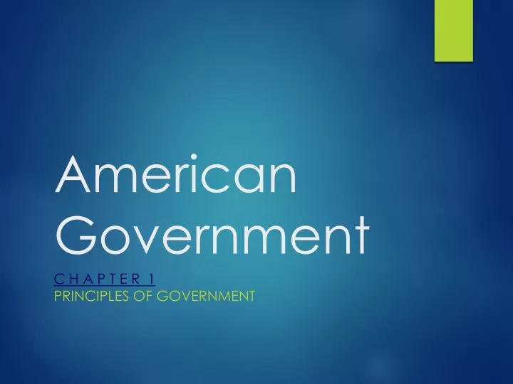 american government