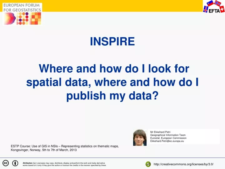 inspire where and how do i look for spatial d ata where and how do i publish my data
