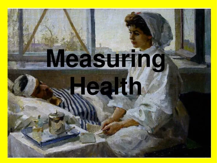 measuring health