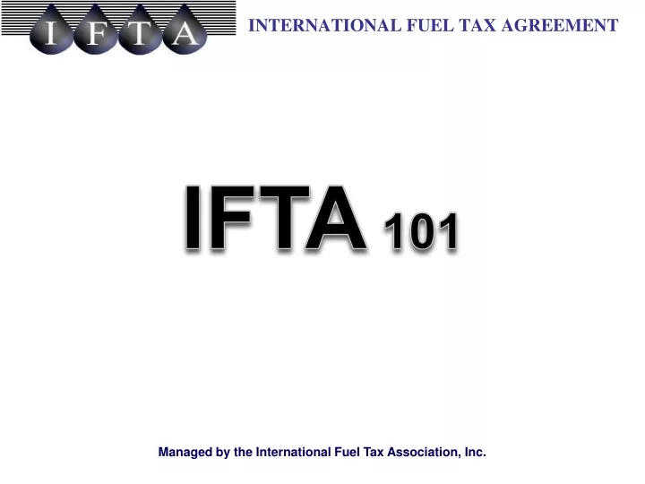 ifta 101