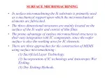 Guide to Surface Micromachining Techniques in MEMS - slide 1