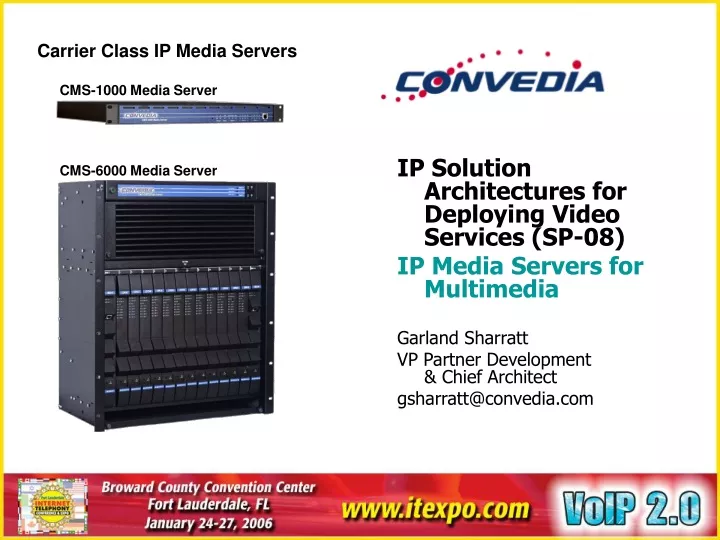 carrier class ip media servers