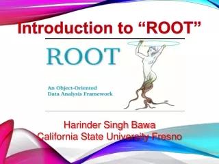 Introduction to “ROOT”
