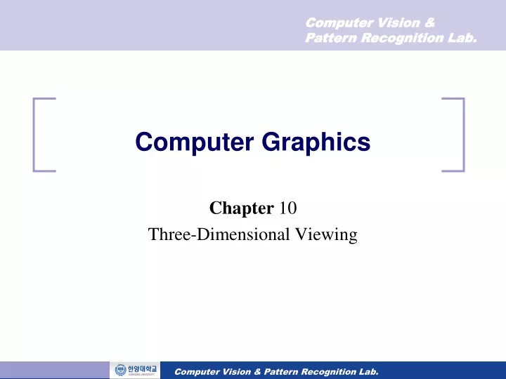 computer graphics