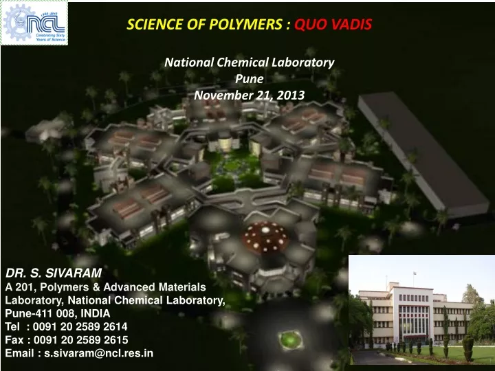 science of polymers quo vadis national chemical