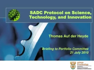 SADC Protocol on Science, Technology, and Innovation
