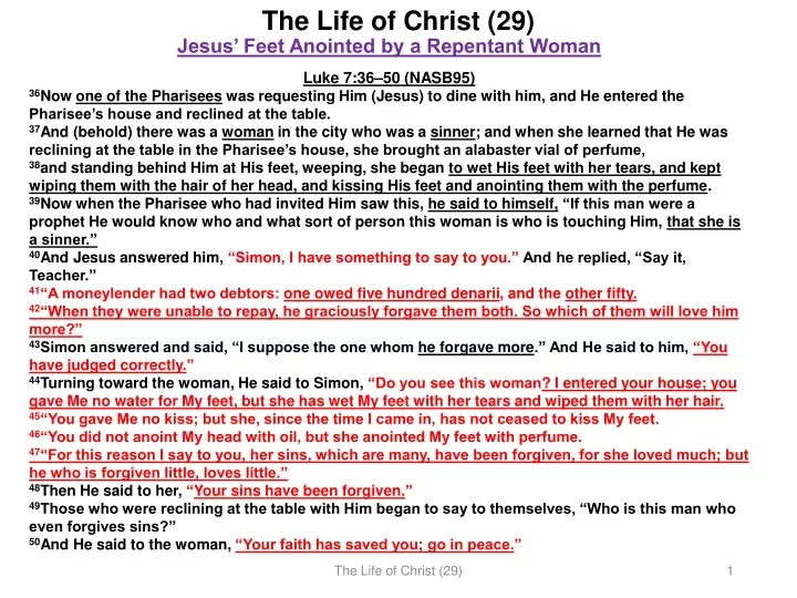 the life of christ 29