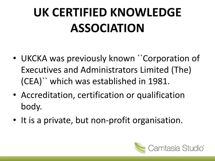 uk certified knowledge association