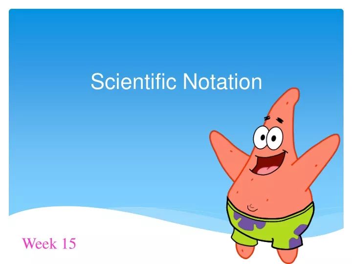 scientific notation