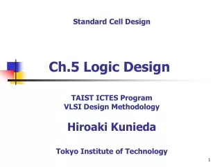Ch.5 Logic Design