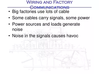 Wiring and Factory Communications