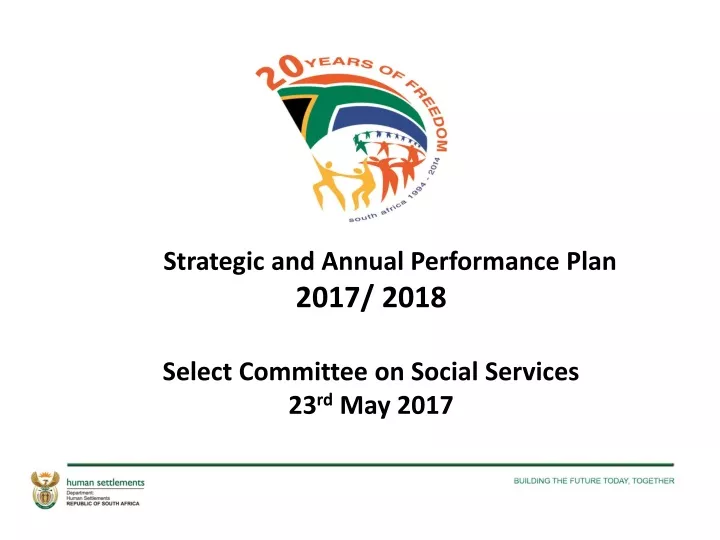 strategic and annual performance plan 2017 2018
