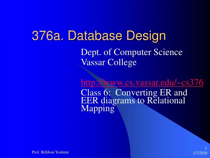 376a database design