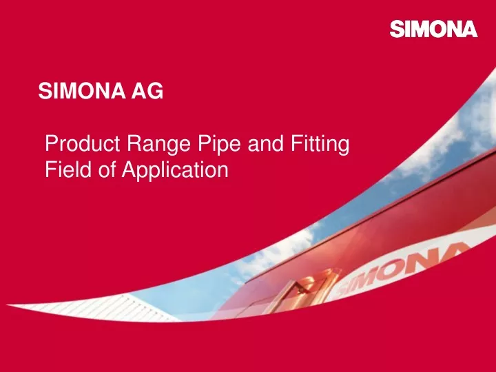 simona ag product range pipe and fitting field