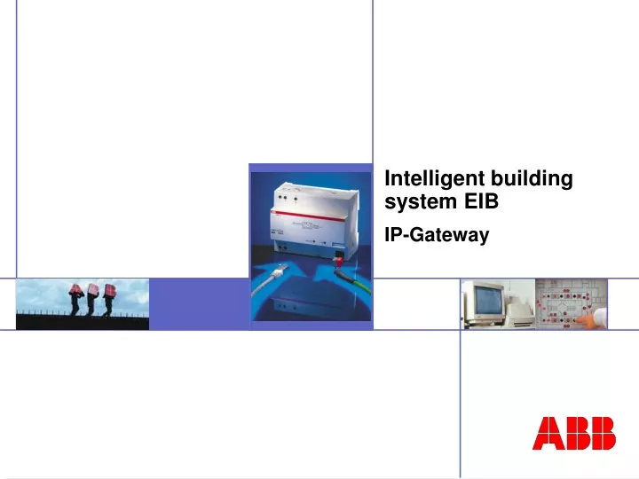 intelligent building system eib ip gateway