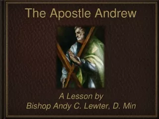 The Apostle Andrew