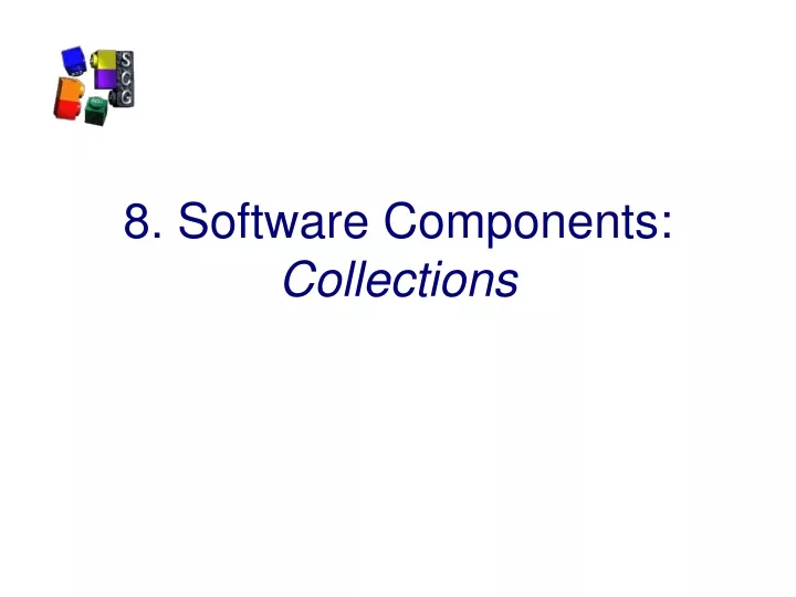 8 software components collections