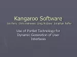 Portal Technology for Dynamic User Interfaces - slide 1
