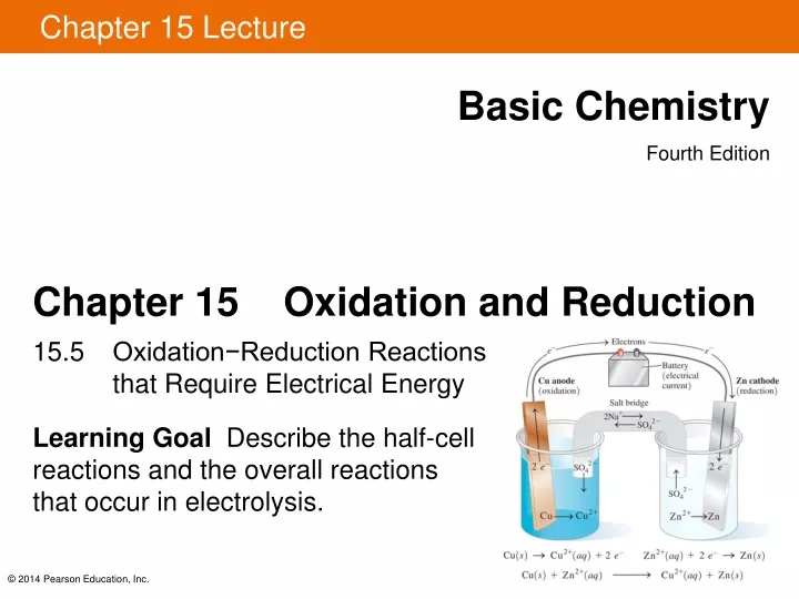chapter 15 oxidation and reduction