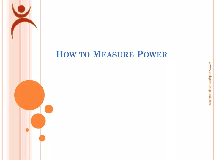 how to measure power