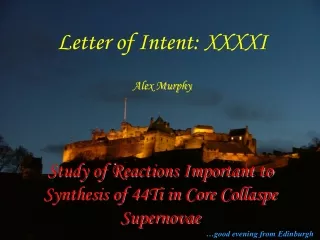 Letter of Intent: XXXXI Alex Murphy