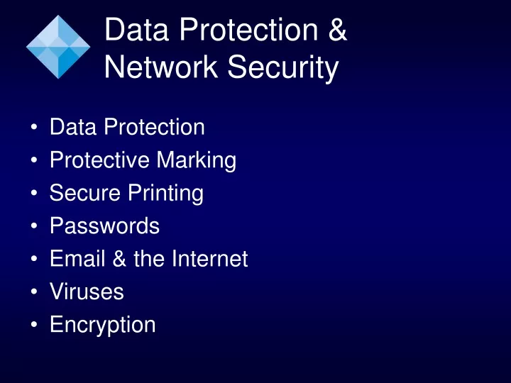 data protection network security