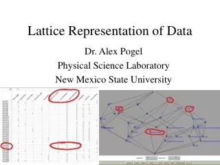 Lattice Representation of Data